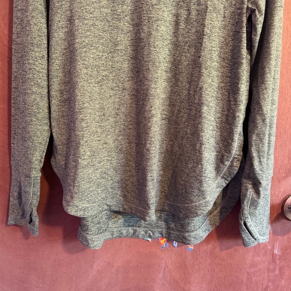 Athleta Uptempo Heather Green Long Sleeve Womens Top Size Small - Picture 10 of 10